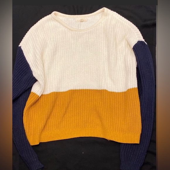 New colorblock sweater PacSun - Picture 1 of 1